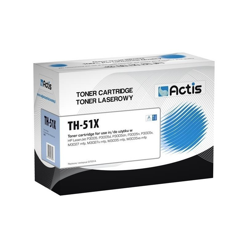 Toner actis per hp q7551x 13000pagine nero [th-51x]