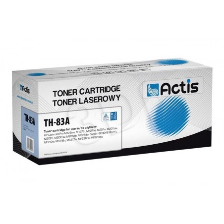 Toner actis per hp 83a ce283a/crg-737 supremo 1 500 pagine nero