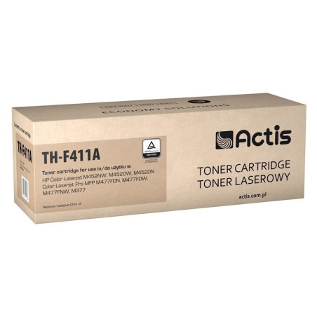 Toner actis per hp 410a cf411a 2300pagine ciano [th-f411a]