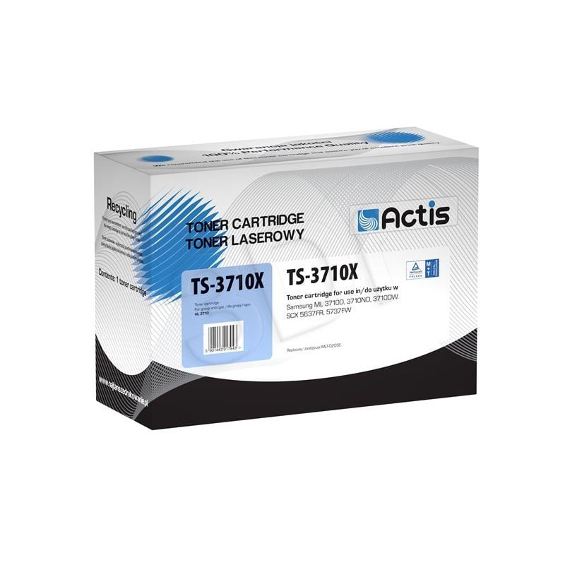 Toner actis ts-3710x per samsung mlt-d205e standard 10 000
