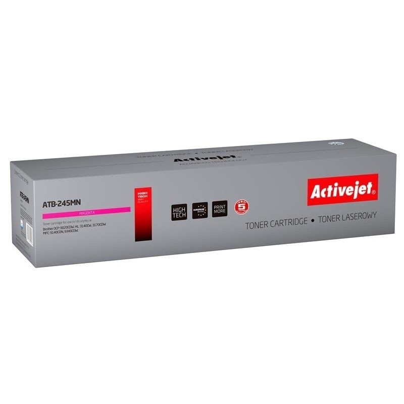 Toner activejet per brother 2200pagine magenta [atb-245mn]