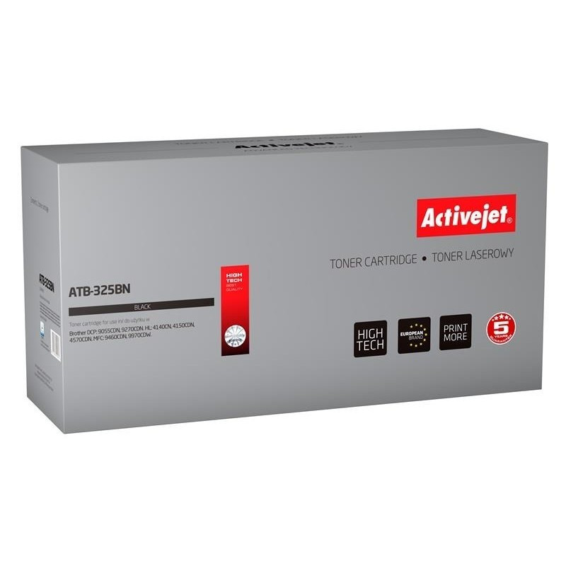 toner activejet per brother tn-325bk supreme 4000pagine nero