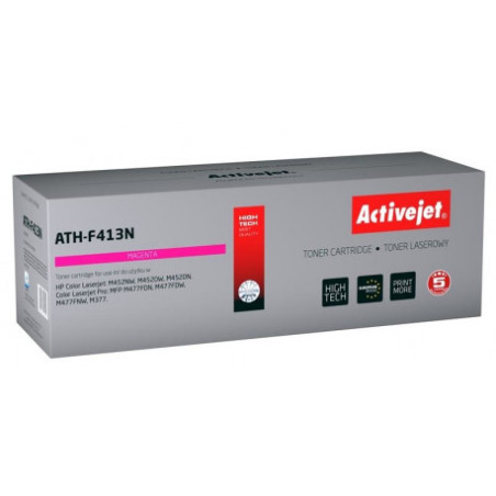 Toner activejet per hp 410a cf413a 2300pagine magenta [ath-f413n]