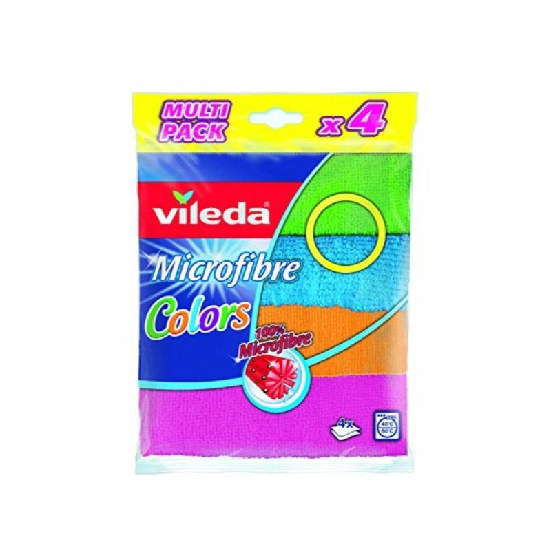 Panno vileda in microfibra 4pz multicolor [155717]