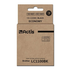 Cartuccia actis per brother lc1100bk/980bk 28ml nero [kb-1100bk]