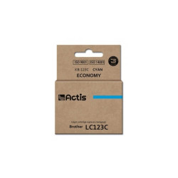 Cartuccia actis per brother 10ml ciano [kb-123c]