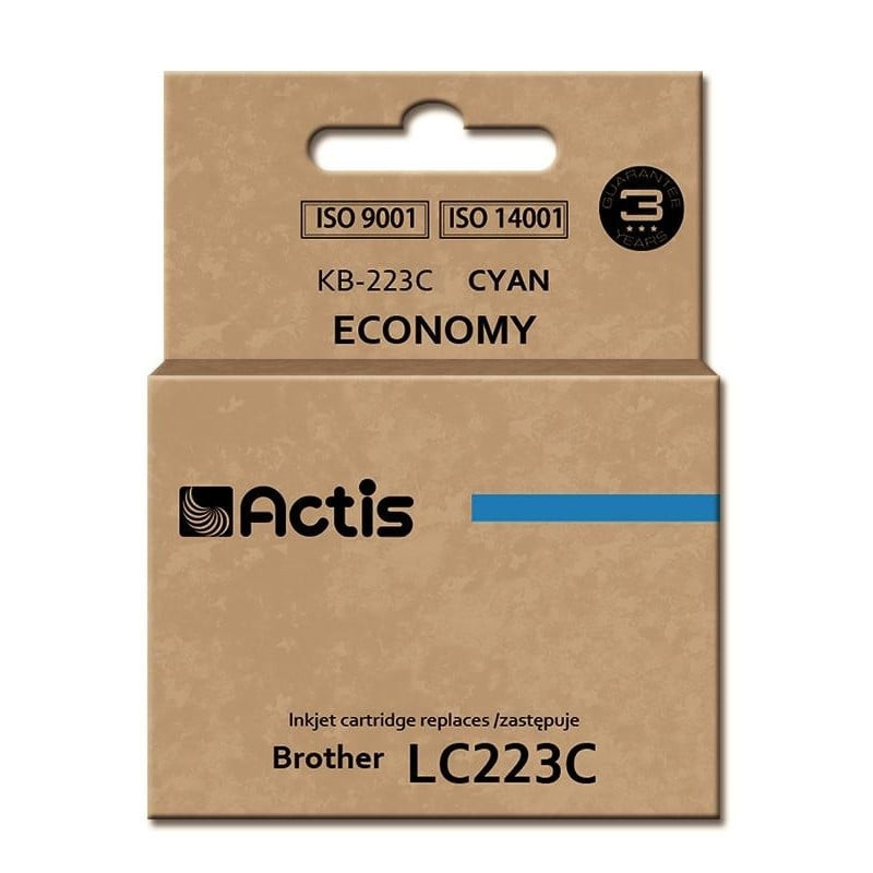 Cartuccia d'inchiostro actis kb-223c per brother lc223c standard
