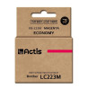 Cartuccia actis kb-223m per brother lc223m 10ml magenta [kb-223m]