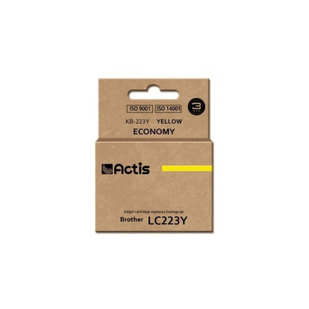Cartuccia actis per brother 10ml giallo [kb-223y]