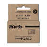 Cartuccia actis per canon standard 15ml nero [kc-512r]