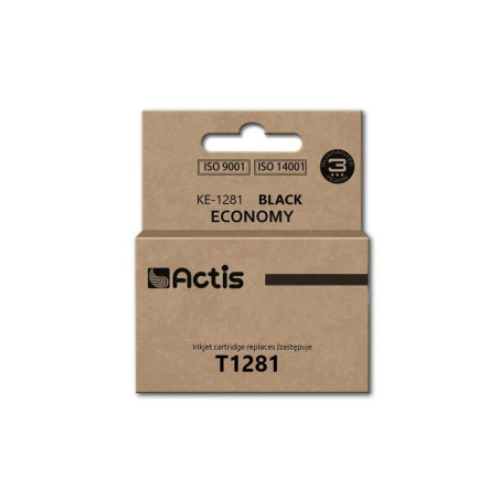 Cartuccia actis per epson t1281 15ml nero [ke-1281]