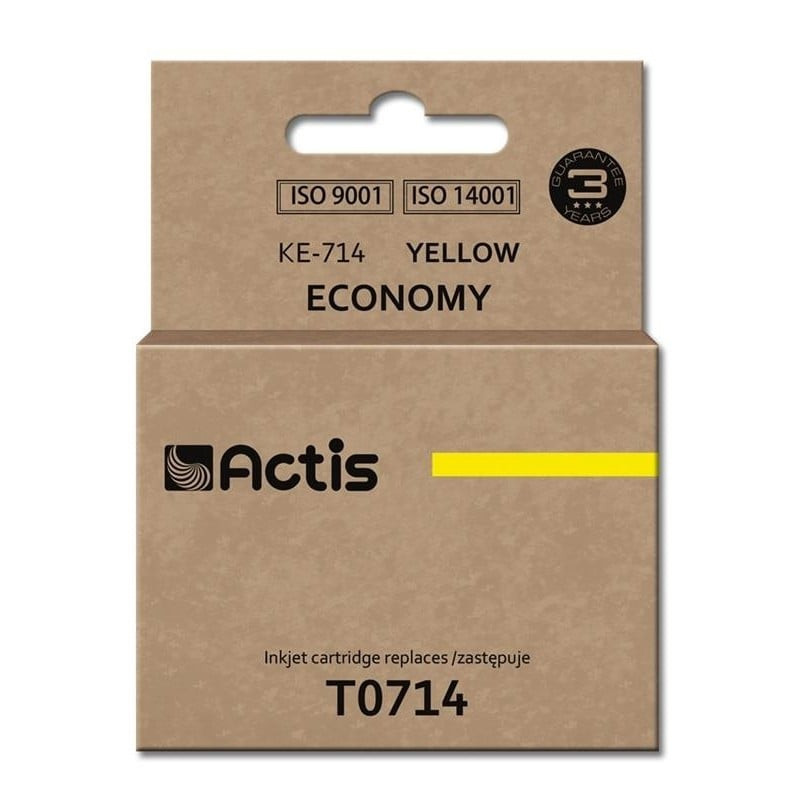 Cartuccia actis per epson 460pagine 13.5ml giallo [ke-714]