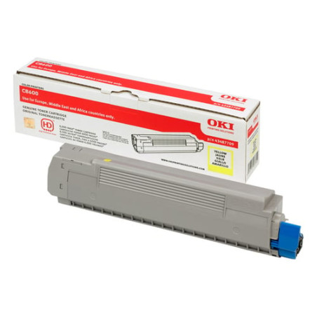 Toner oki giallo c5800 c5900 c5550 [43324421]