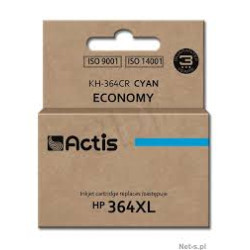 Cartuccia actis per hp 364xl cb323ee 12ml ciano [kh-364cr]