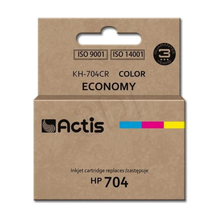 Cartuccia actis per hp 704 cn693ae 9ml magenta/giallo/ciano [kh-704cr]