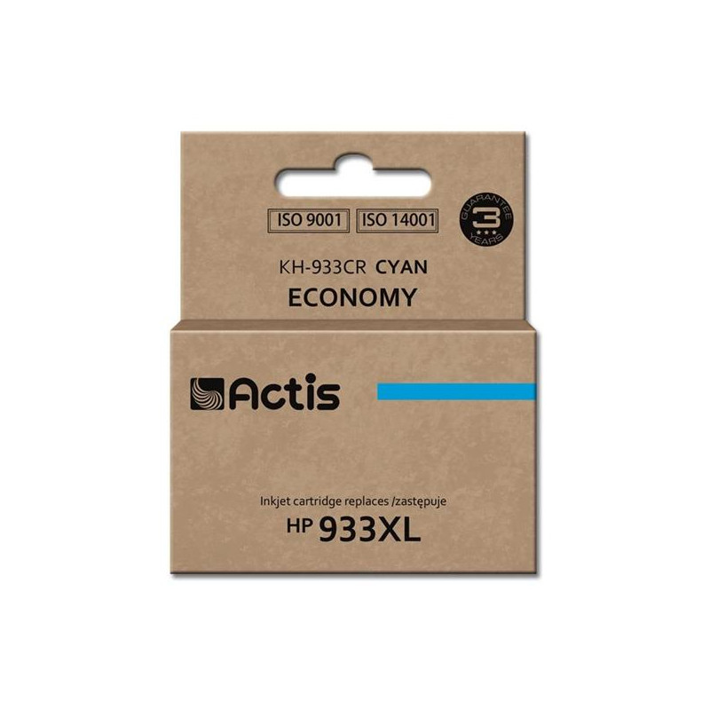 Cartuccia actis per hp 933xl cn054ae standard 13ml ciano [kh-933cr]