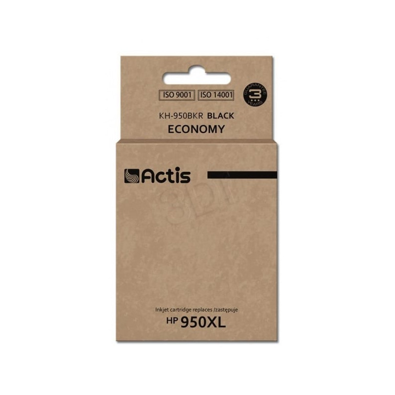 Cartuccia actis per hp standard 80ml nero [kh-950bkr]