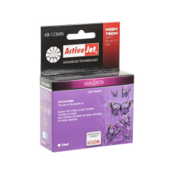 Cartuccia d'inchiostro activejet ab-123mn per brother lc123m/121m