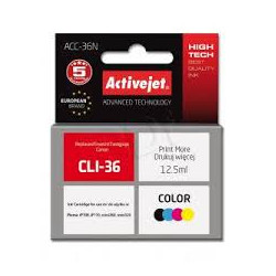 Cartuccia d'inchiostro activejet acc-36n per canon pgi-36