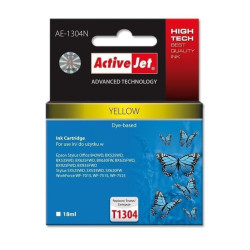 Cartuccia activejet per epson t1304 supreme 18ml giallo [ae-1304n]