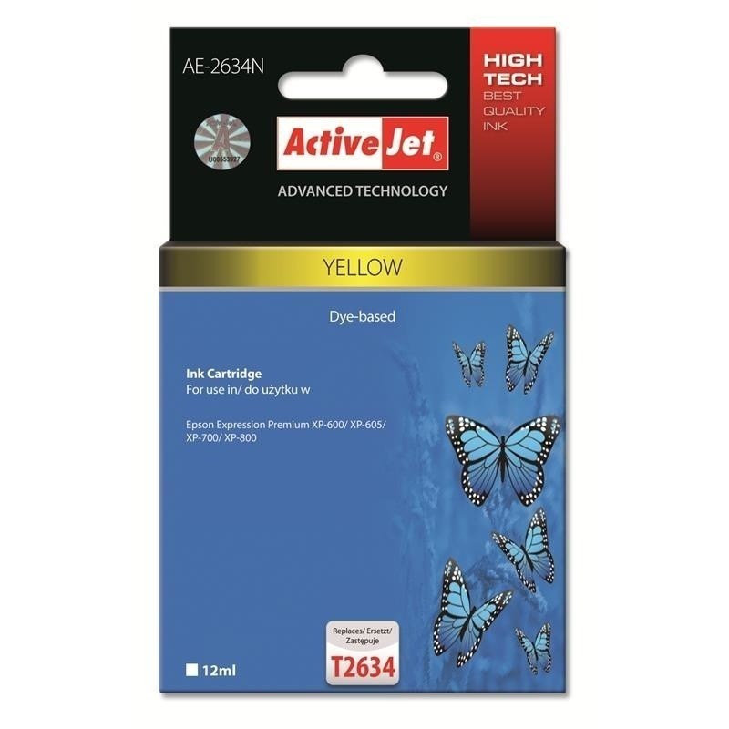 Cartuccia d'inchiostro activejet ae-2634n per epson t2634