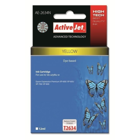 Cartuccia d'inchiostro activejet ae-2634n per epson t2634