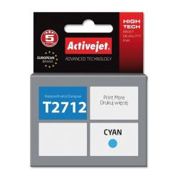Cartuccia activejet per epson 27xl t2712 supreme 18ml ciano [ae-27cnx]