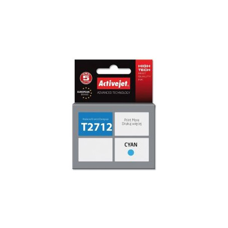 Cartuccia activejet per epson 27xl t2712 supreme 18ml ciano [ae-27cnx]
