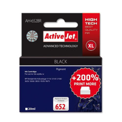 Cartuccia activejet per hp 652 f6v25ae 20ml nero [ah-652br]
