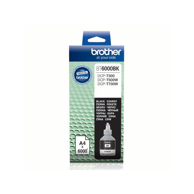Cartuccia brother bt6000bk (original bt-6000bk 108 ml black)
