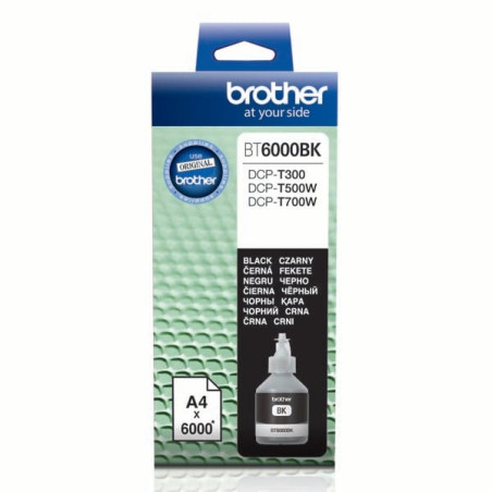 Cartuccia brother bt6000bk (original bt-6000bk 108 ml black)