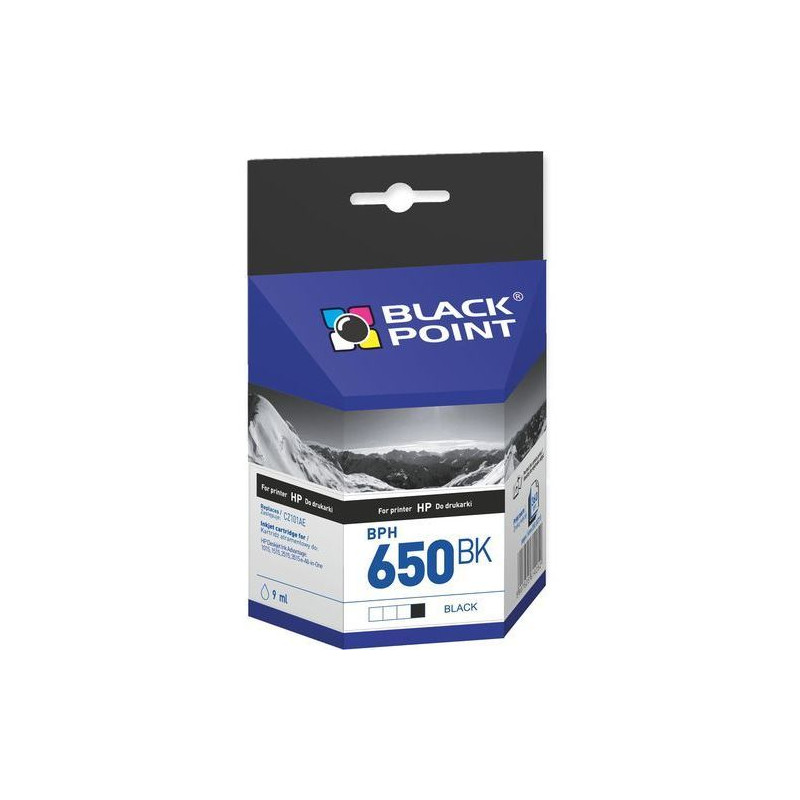 Cartuccia actis per hp 650 cz101ae 15ml nero [kh-650bkr]