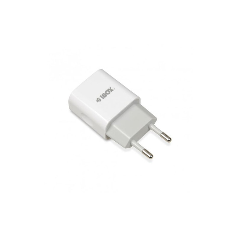 Alimentatore da rete ibox c-35 1a (usb bianco) [iluc35w]