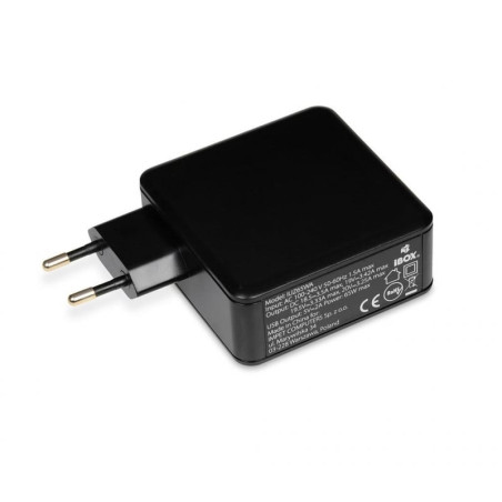Alimentatore da rete ibox 20.5v 3.25a 65w nero [iuz65wa]