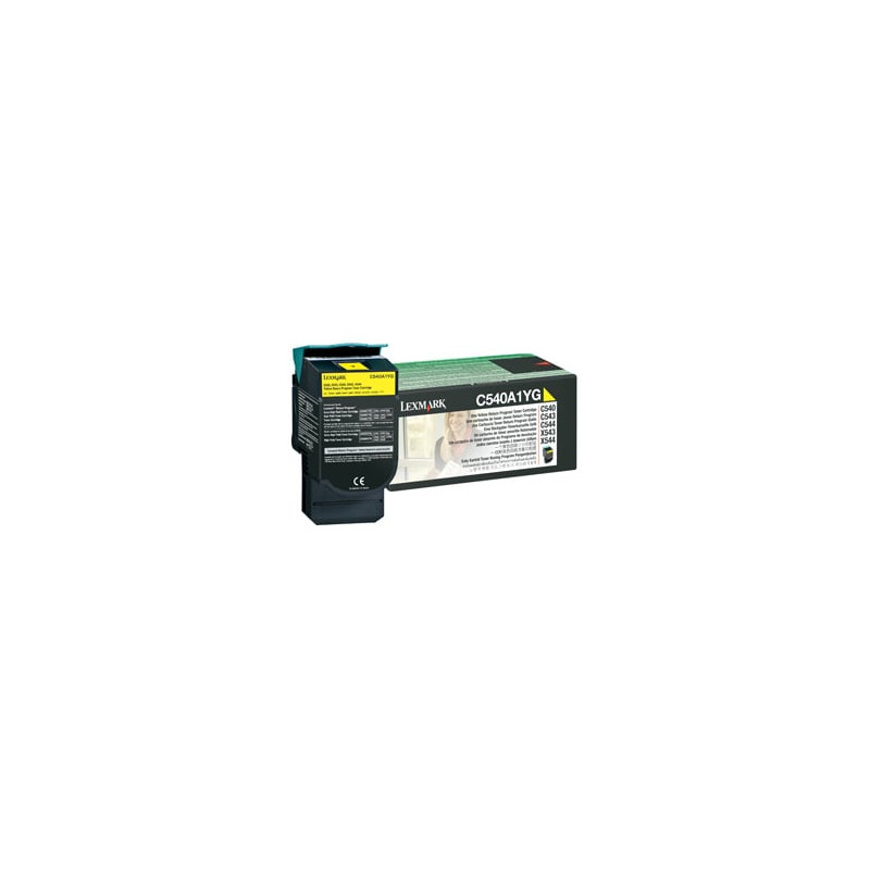 Toner lexmark giallo c540 c543 c544 x543 standard [c540a1yg]