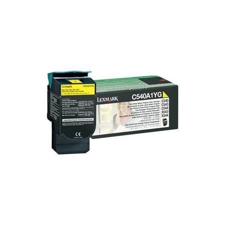 Toner lexmark giallo c540 c543 c544 x543 standard [c540a1yg]