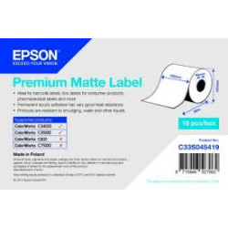 Carta epson prem. matte label 105mmx35m [c33s045727]