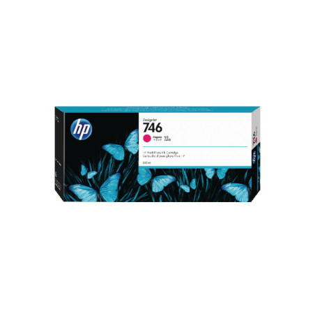 Cartuccia hp 300ml magenta no.746 [p2v78a]