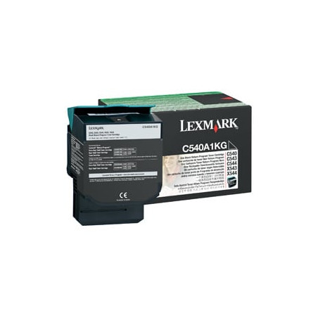 Toner lexmark nero c540 c543 c544 x543 standard [c540a1kg]
