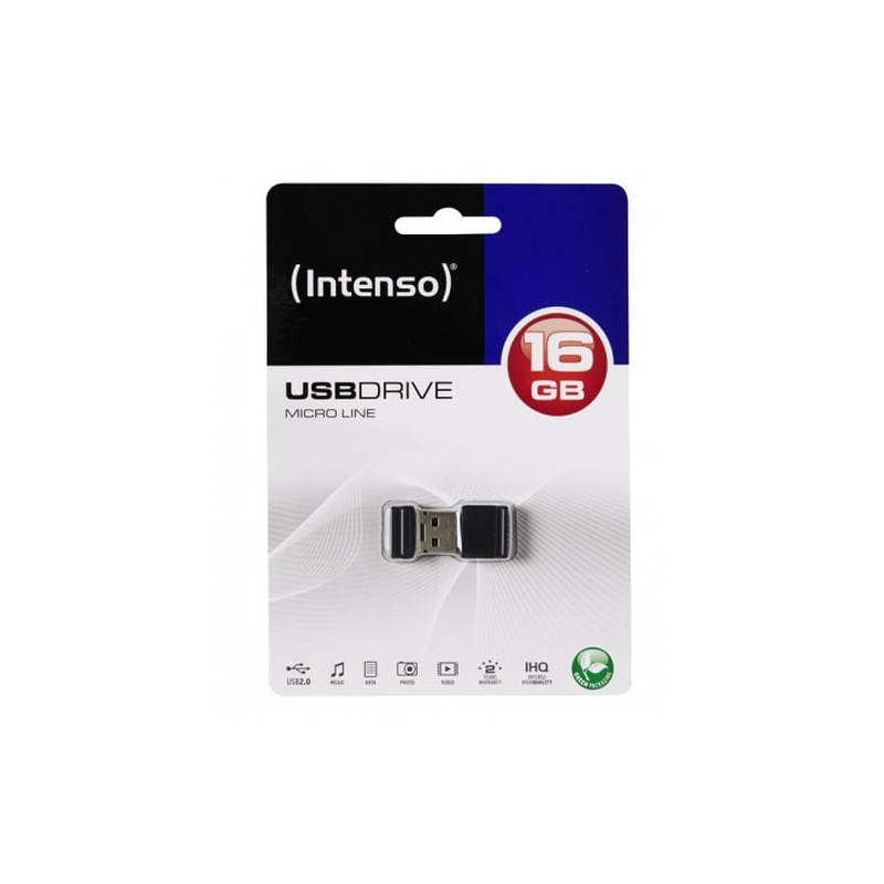 Pen drive 16gb intenso usb stick 2.0 - micro line [ito]