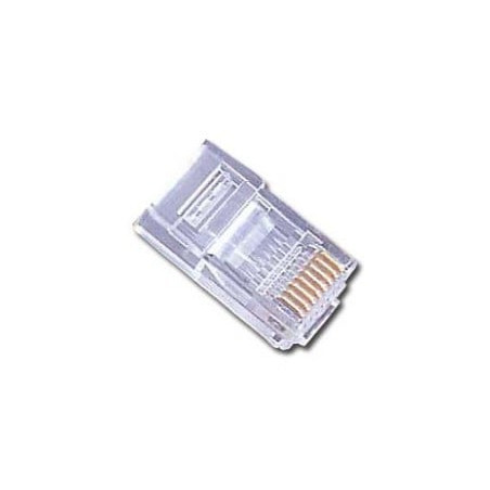 Presa di rete gembird 6u 100pezzi trasparente [plug3up6/100]