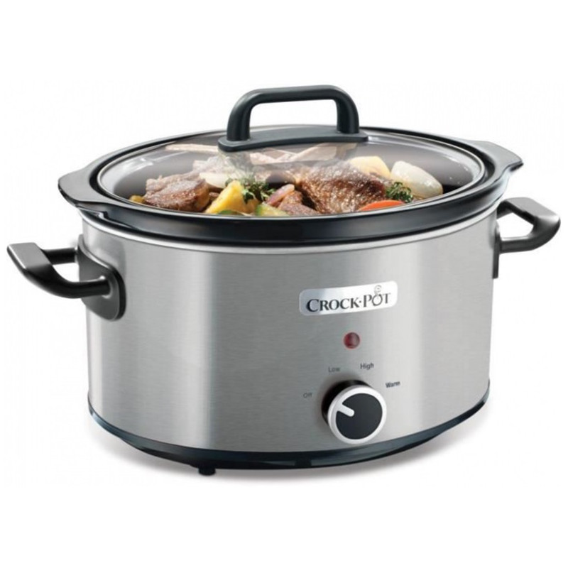 Pentola crock-pot slow cooker 3,5l csc025 nero [hkpotwycs025x00]