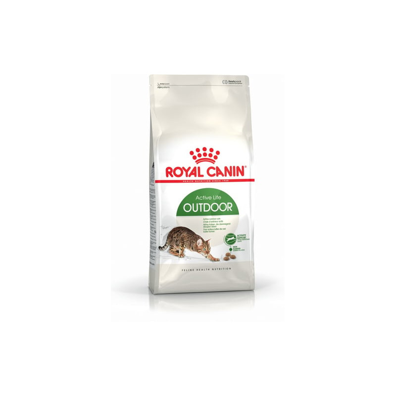 Cibo secco per gatti royal canin active life outdoor 4000g adulto