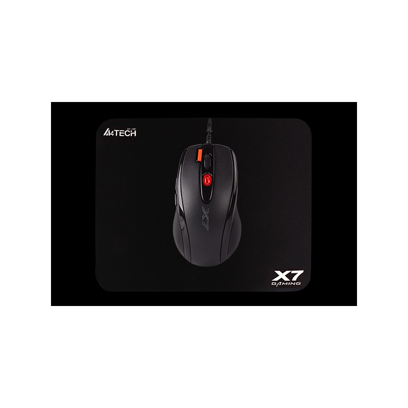 Set mouse gaming a4tech x-7120 x-710bk + superficie di gioco
