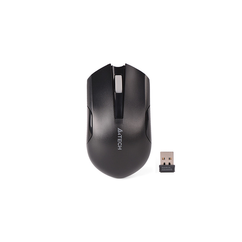 Mouse wireless a4tech v-track g3-200n-1 nero/rosso [a4tmys46038]
