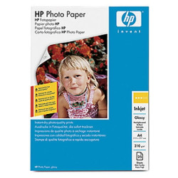 Carta fotografica hp 25 fogli advanced lucida a4 [q5456a]