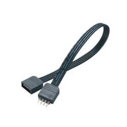 Cavo di alimentazione akasa led strip light extension 50cm nero [ak-cbld01-50bk]