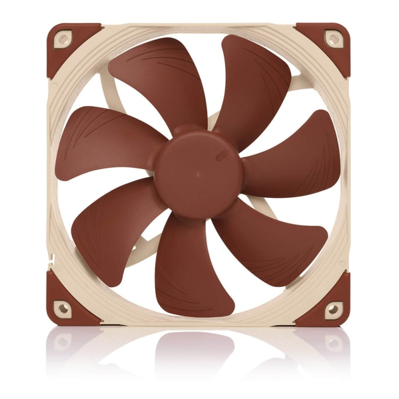 Ventola 140x140 noctua premium beige/marrone [nf-a14 5v pwm]