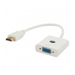 Adattatore savio cl-27/b hdmi m - d-sub (vga) f 0 10