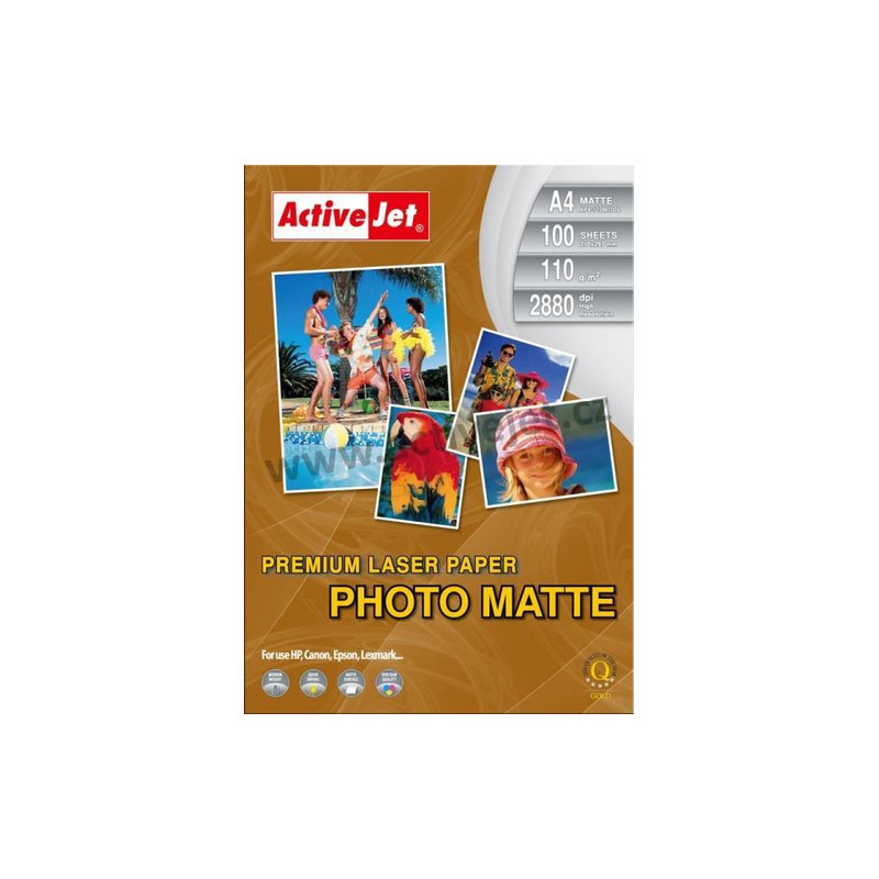 Carta fotografica activejet p4-110m100l a4 100pz [p4-110m100l]